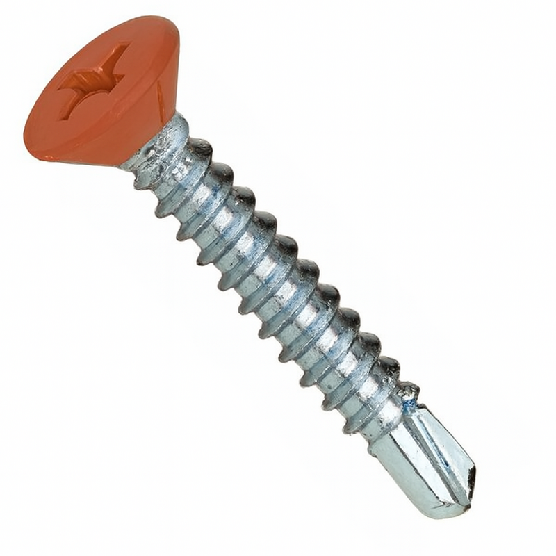 8T100TPF0Z/CLAY-V 8-18 X 1 PHIL FLAT ZINC PT. CLAY-V